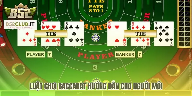 Baccarat Là Gì | Cách Chơi Dễ Hiểu Tìm Điểm 9 Tại B52Club 3 Luật chơi Baccarat với quy tắc rút lá thứ ba tự động