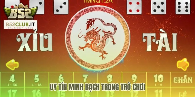 Tài xỉu b52 club cam kết công bằng với công nghệ RNG